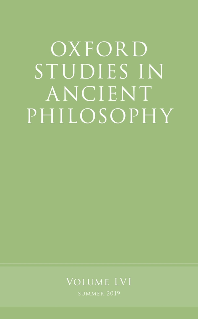 Oxford Studies in Ancient Philosophy, Volume 56