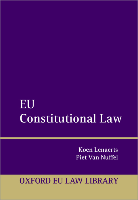 Cover image for book EU Constitutional Law