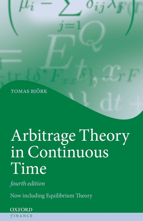Cover image for book Arbitrage Theory in Continuous Time