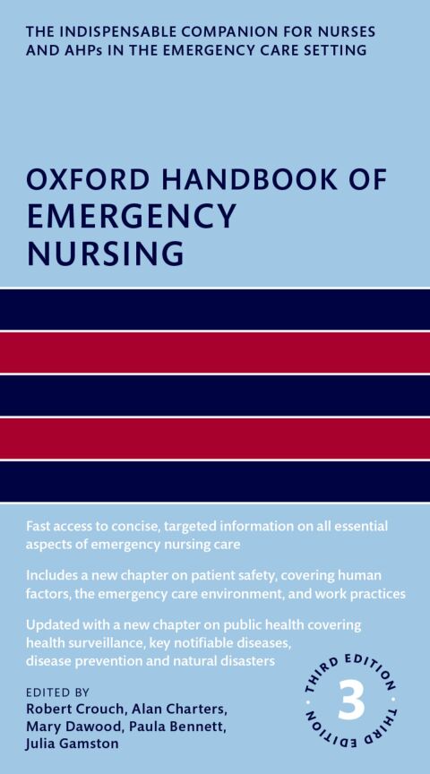 Cover image for book Oxford Handbook of Emergency Nursing