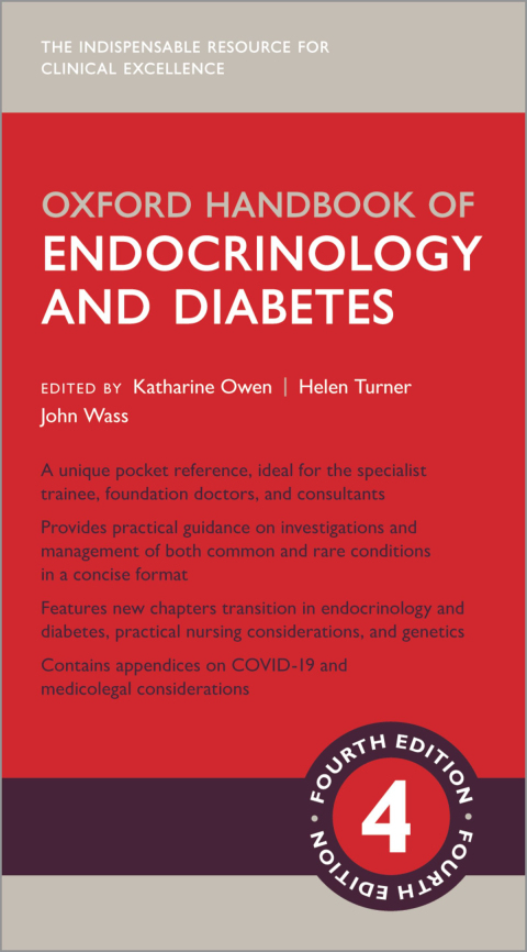Cover image for book Oxford Handbook of Endocrinology & Diabetes