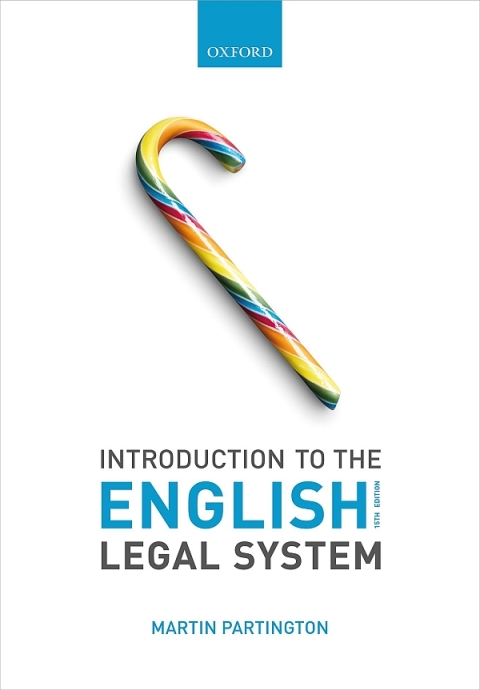 Cover image for book Introduction to the English Legal System