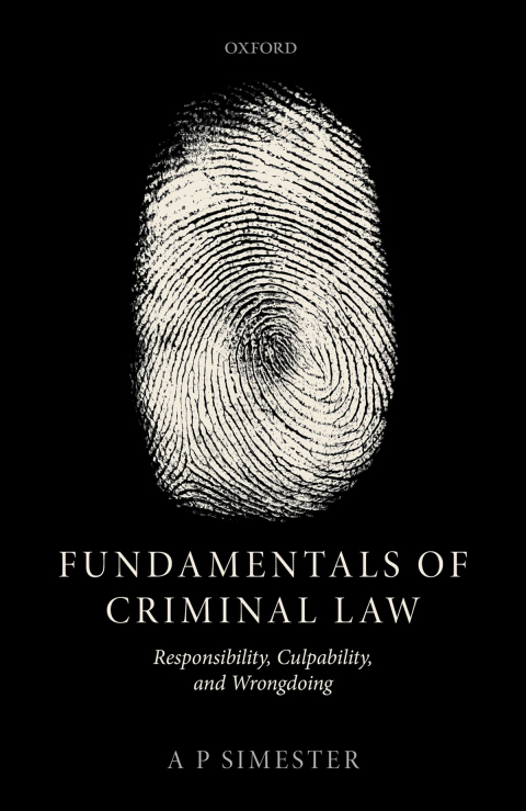 Cover image for book Fundamentals of Criminal Law