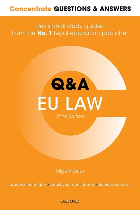 Cover image for book Concentrate Questions and Answers EU Law