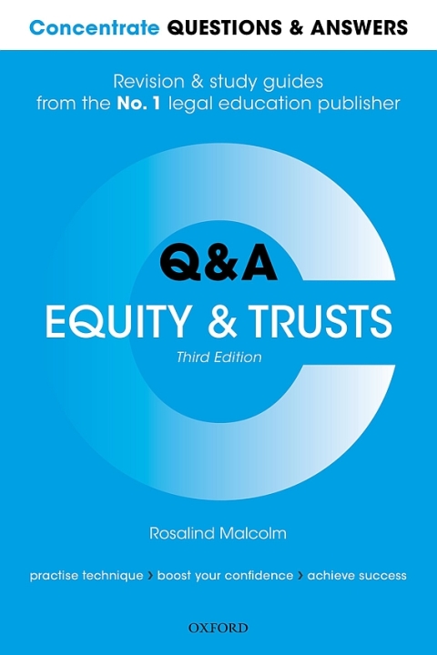 Cover image for book Concentrate Questions and Answers Equity and Trusts