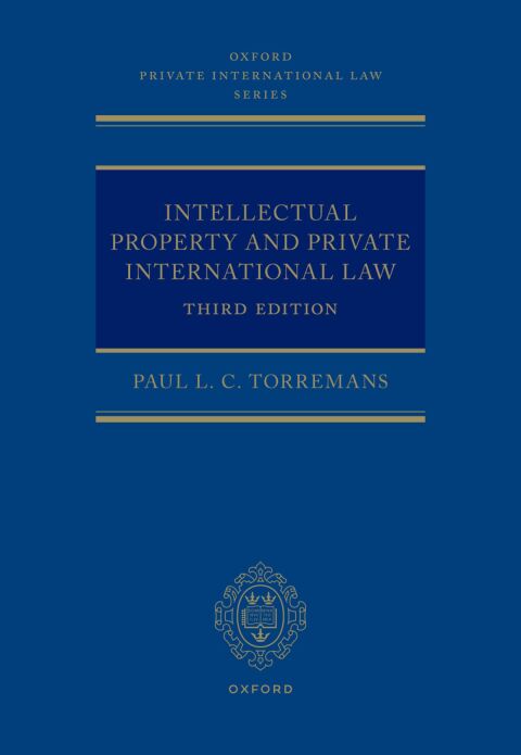 Cover image for book Intellectual Property and Private International Law