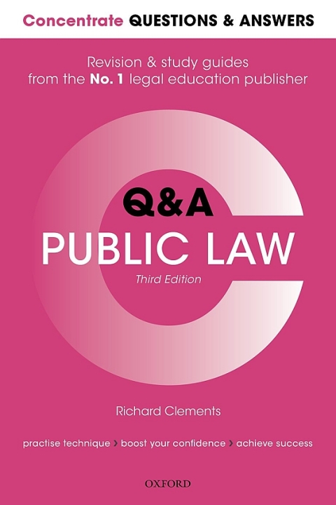 Cover image for book Concentrate Questions and Answers Public Law