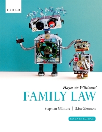 Titelbild: Hayes & Williams' Family Law 7th edition 9780198853855