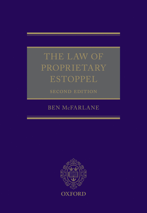 Cover image for book The Law of Proprietary Estoppel