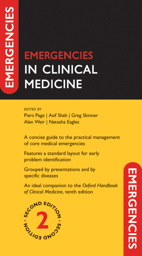 Cover image for book Emergencies in Clinical Medicine
