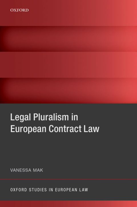 Cover image for book Legal Pluralism in European Contract Law