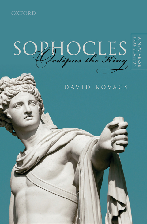 Cover image for book Sophocles: Oedipus the King
