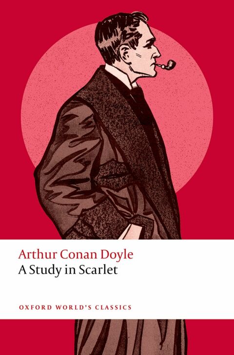 Cover image for book A Study in Scarlet