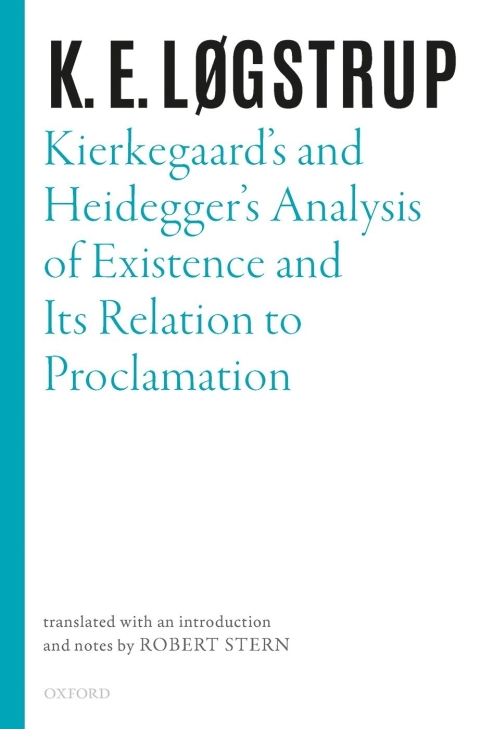 Cover image for book Kierkegaard's and Heidegger's Analysis of Existence and its Relation to Proclamation