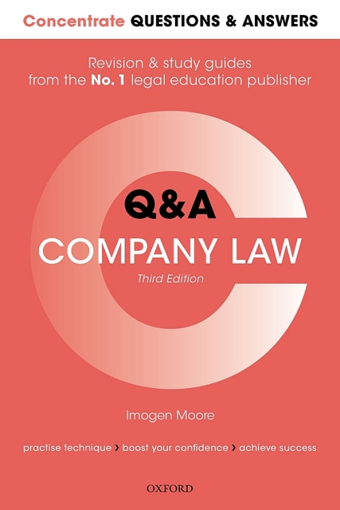 Cover image for book Concentrate Questions and Answers Company Law