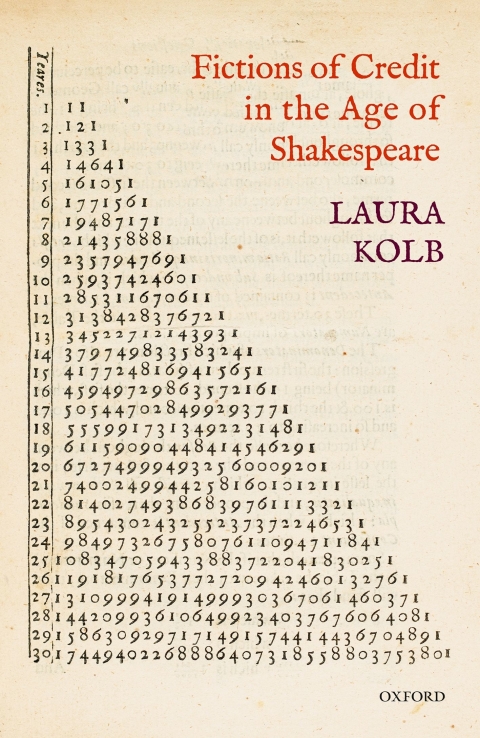 Cover image for book Fictions of Credit in the Age of Shakespeare