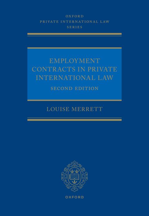 Cover image for book Employment Contracts and Private International Law