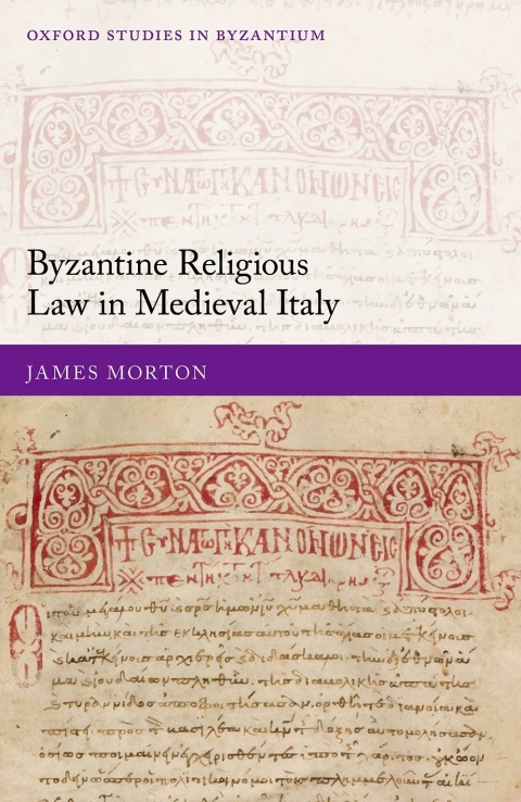 Cover image for book Byzantine Religious Law in Medieval Italy