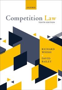 Titelbild: Competition Law 10th edition 9780198836322