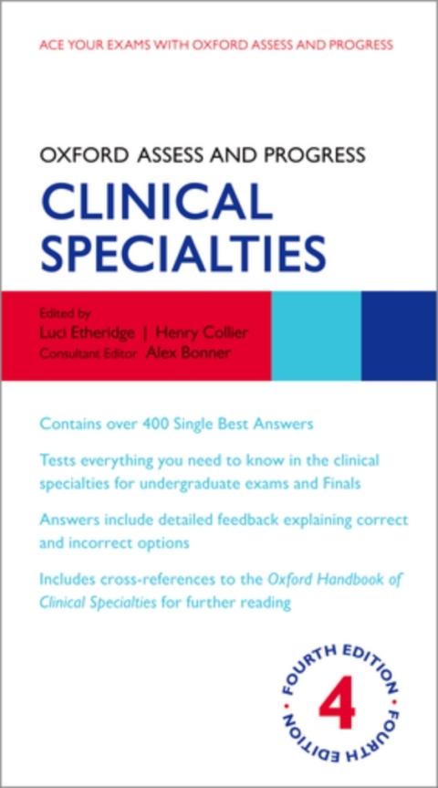 Cover image for book Oxford Assess and Progress: Clinical Specialties