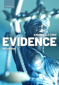 صورة الغلاف: Evidence 6th edition 9780198864172