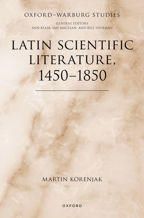 Cover image for book Latin Scientific Literature, 1450-1850