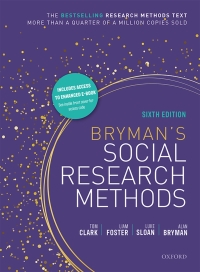 Bryman's Social Research Methods 6th Edition