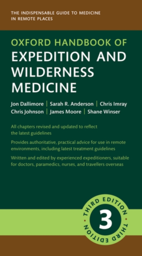 Cover image for book Oxford Handbook of Expedition and Wilderness Medicine
