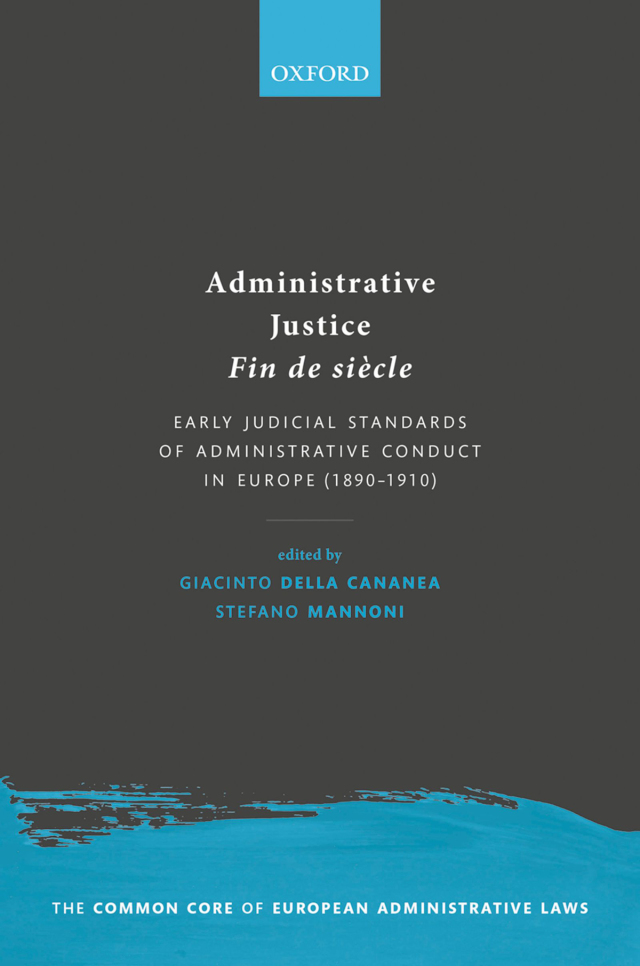 Administrative Justice Fin de siÃ¨cle