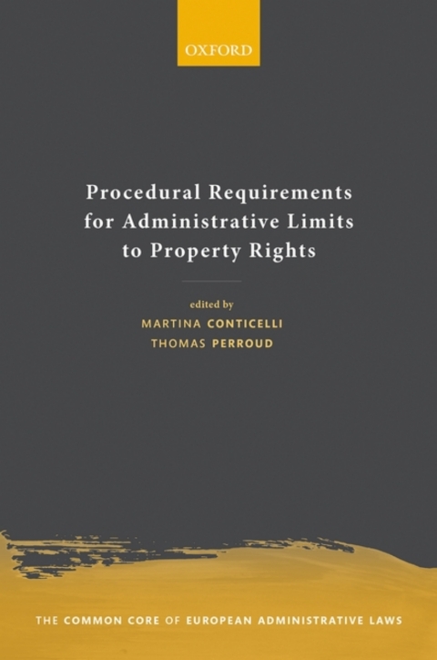 Cover image for book Procedural Requirements for Administrative Limits to Property Rights