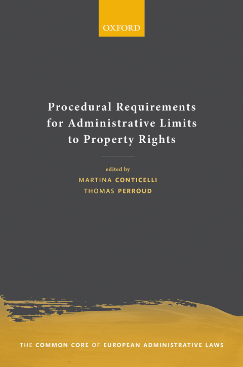 Cover image for book Procedural Requirements for Administrative Limits to Property Rights
