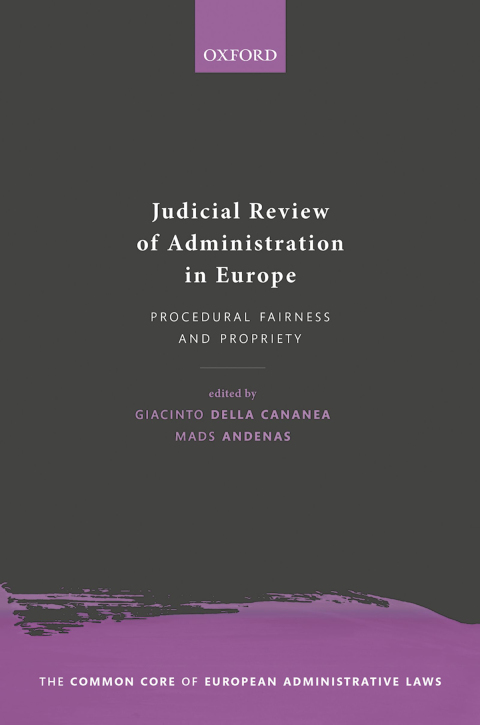 Cover image for book Judicial Review of Administration in Europe