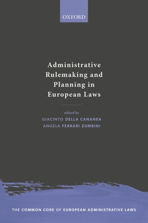 Cover image for book Administrative Rulemaking and Planning in European Laws