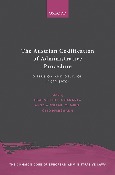 Cover image for book The Austrian Codification of Administrative Procedure