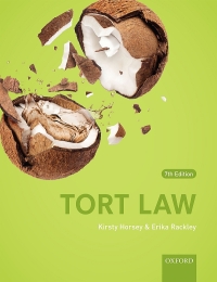Titelbild: Tort Law 7th edition 9780198867760