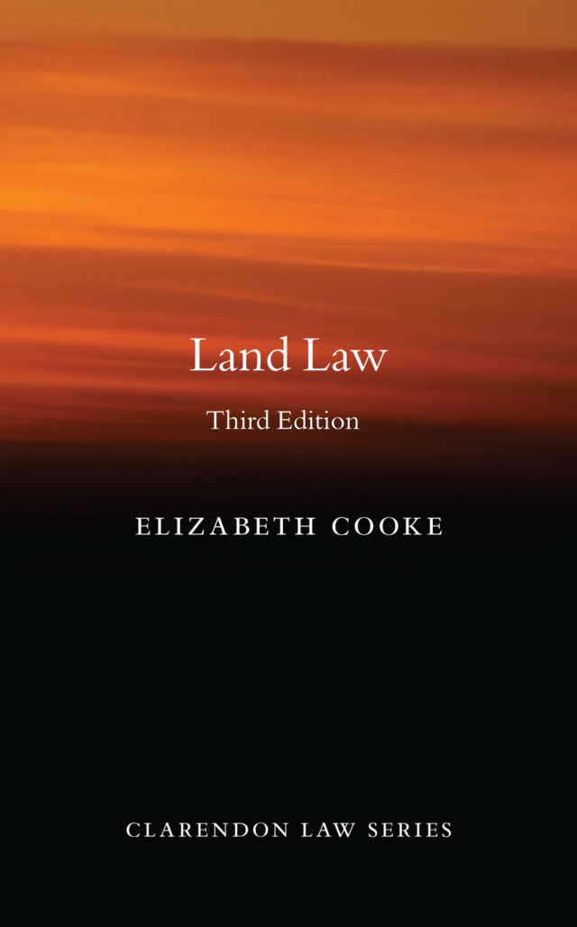Land Law, 3e