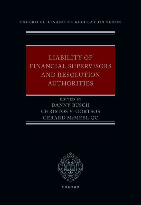 Cover image for book Liability of Financial Supervisors and Resolution Authorities