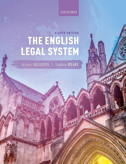 Cover image for book The English Legal System