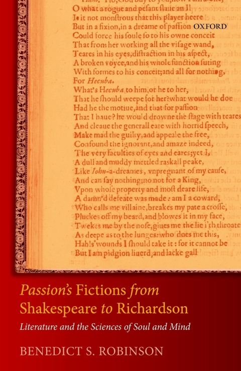 Cover image for book Passion's Fictions from Shakespeare to Richardson