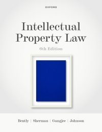 Titelbild: Intellectual Property Law 6th edition 9780198869917