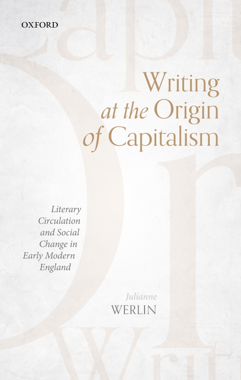 Cover image for book Writing at the Origin of Capitalism