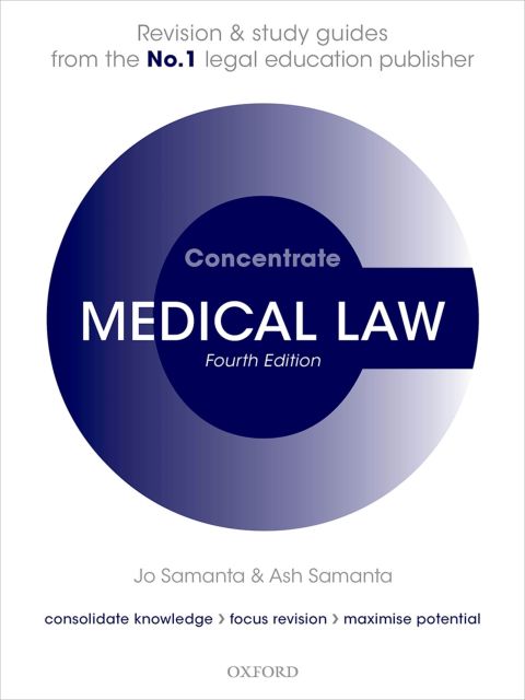 Cover image for book Medical Law Concentrate