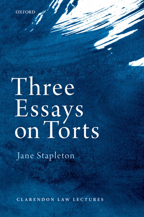 Cover image for book Three Essays on Torts