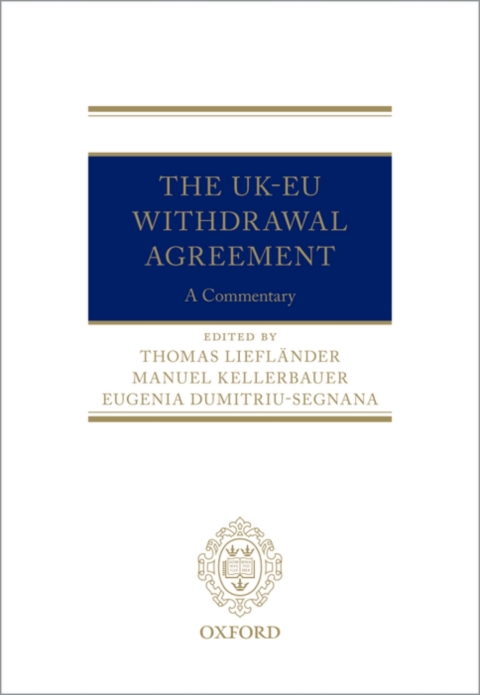 Cover image for book The UK-EU Withdrawal Agreement