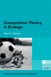 Cover image: Competition Theory in Ecology 9780192895523