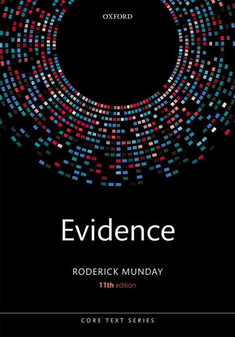 Cover image for book Evidence
