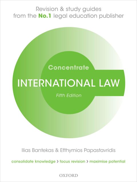 Cover image for book International Law Concentrate