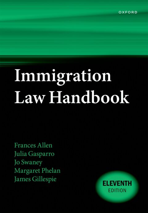 Cover image for book Immigration Law Handbook