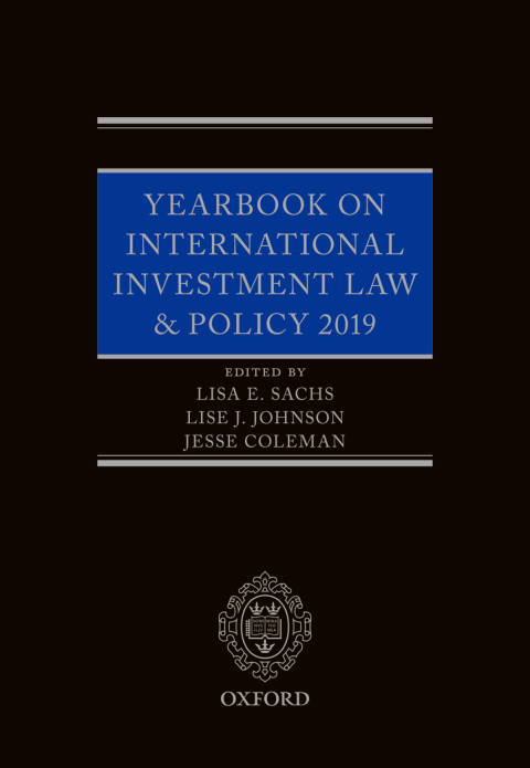 Cover image for book Yearbook on International Investment Law & Policy 2019