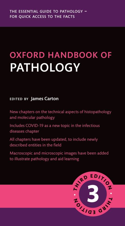 Cover image for book Oxford Handbook of Pathology